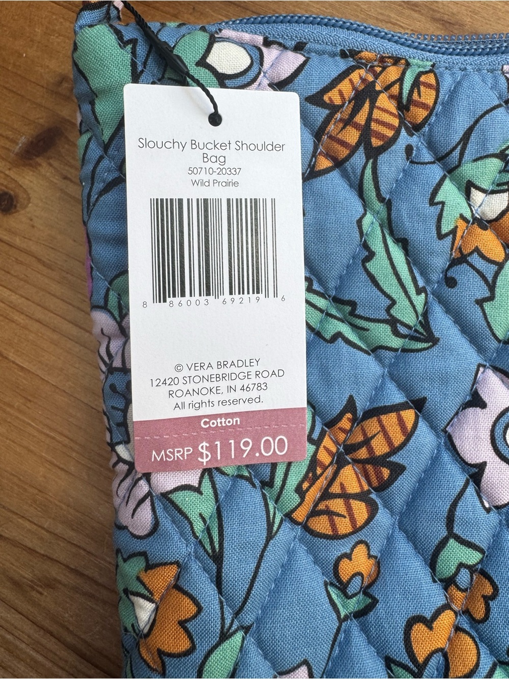 NWT VERA BRADLEY Wild Prairie Purse - Picture 2 of 7